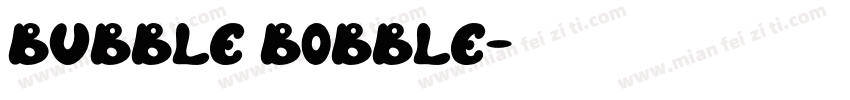 Bubble Bobble字体转换